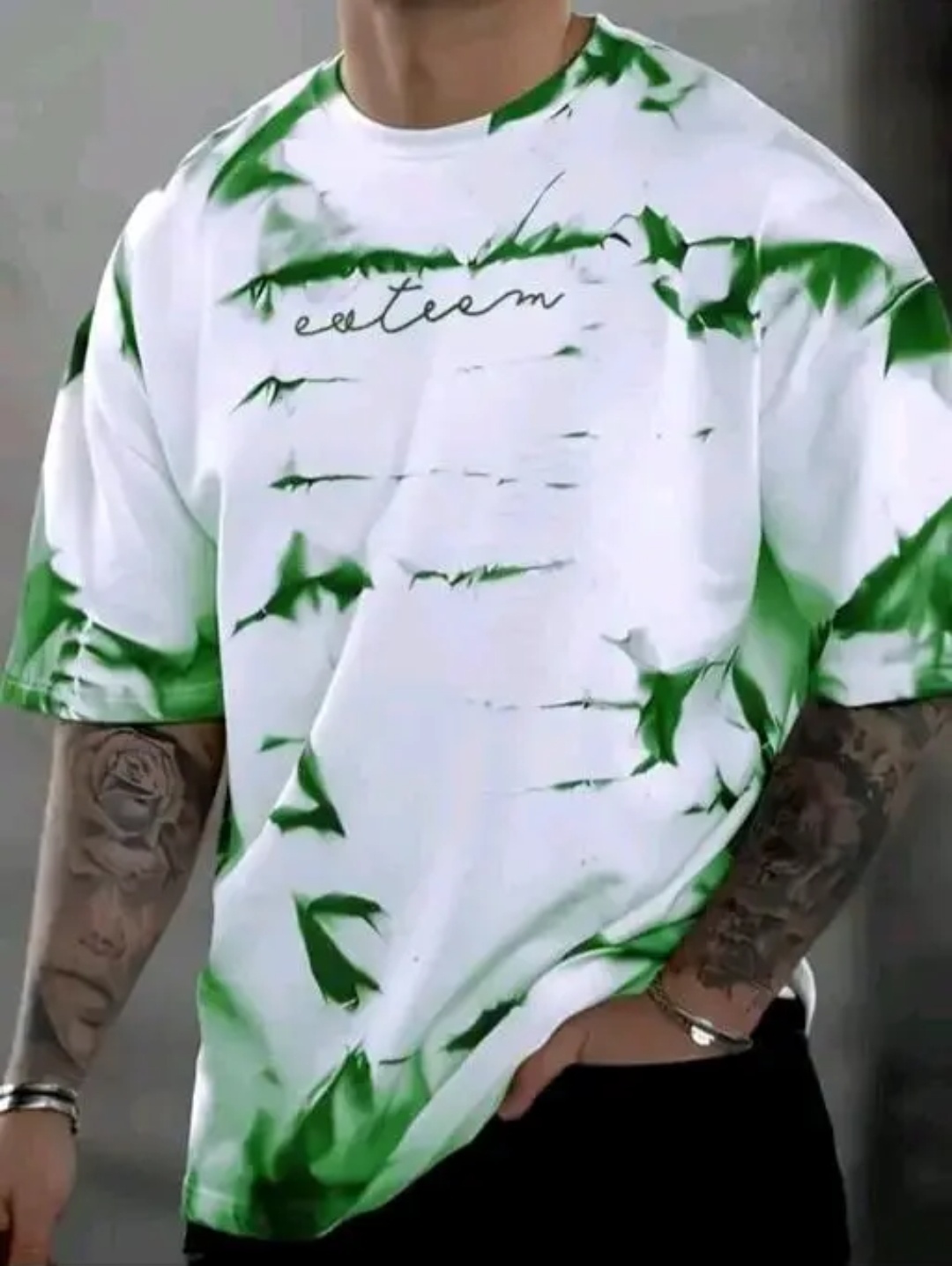 Oversize SummerWear Cotton Tshirt For Men Latest Print